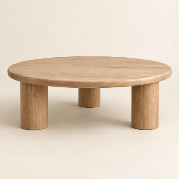 Tondo Coffee Table in natural oak